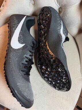Nike Zoom Ja Fly Track Cleats NO SPIKES Size 14 Black